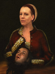 Peter Freitag - Self Portraits -- "Eva mit dem Haupt des Peter"