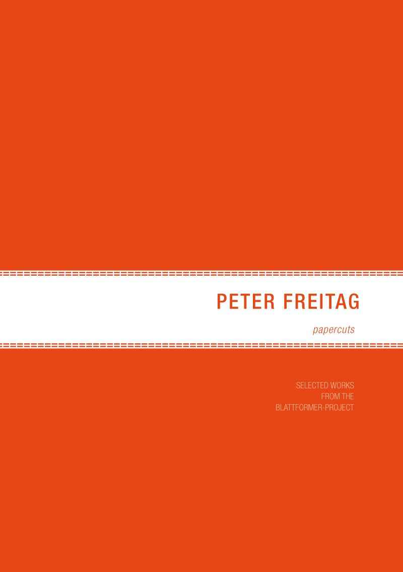 PETER FREITAG - papercuts