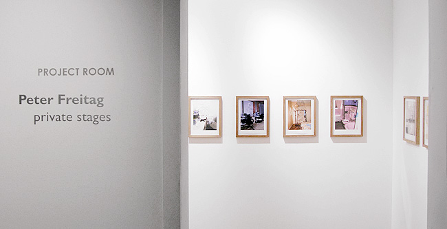 Ausstellung "Peter Freitag - Private Stages" Toronto