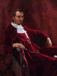 Peter Freitag - Self Portraits -- "Die Hure Bayblon"