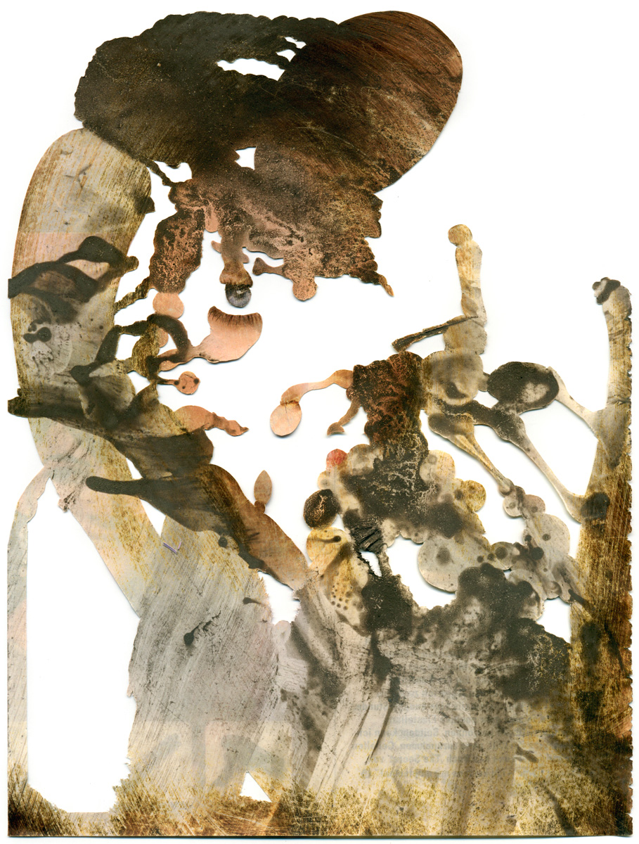 Peter Freitag - BLATTFORMER -- "Die schwarze Witwe"