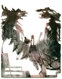 Peter Freitag - BLATTFORMER -- "Wie die Geier"