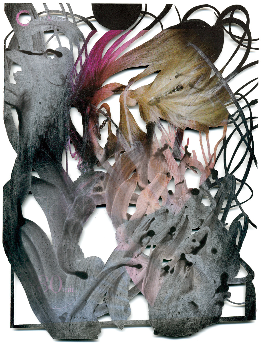 Peter Freitag - BLATTFORMER -- "Geflecht"