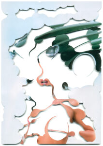 Peter Freitag - BLATTFORMER -- "Zwei Ungleiche"