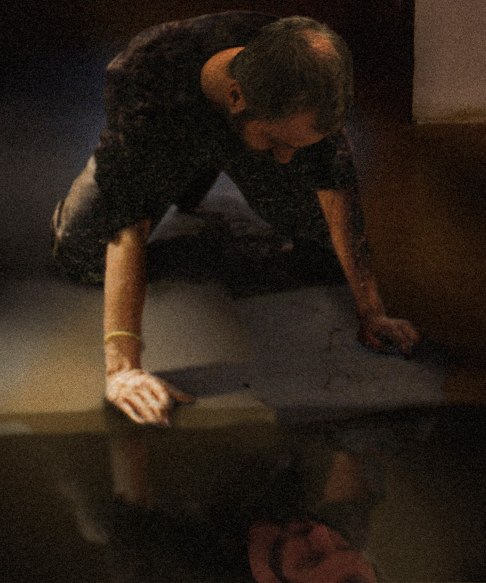 Peter Freitag - Self Portraits -- "Narziss"