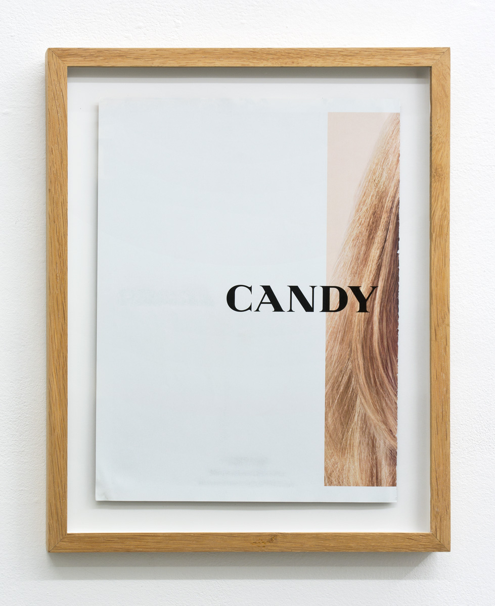 Peter Freitag - Sanded Typo -- "CANDY"